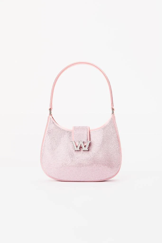 商品Alexander Wang|W LEGACY SMALL HOBO IN CRYSTAL SATIN,价格¥3187,第1张图片