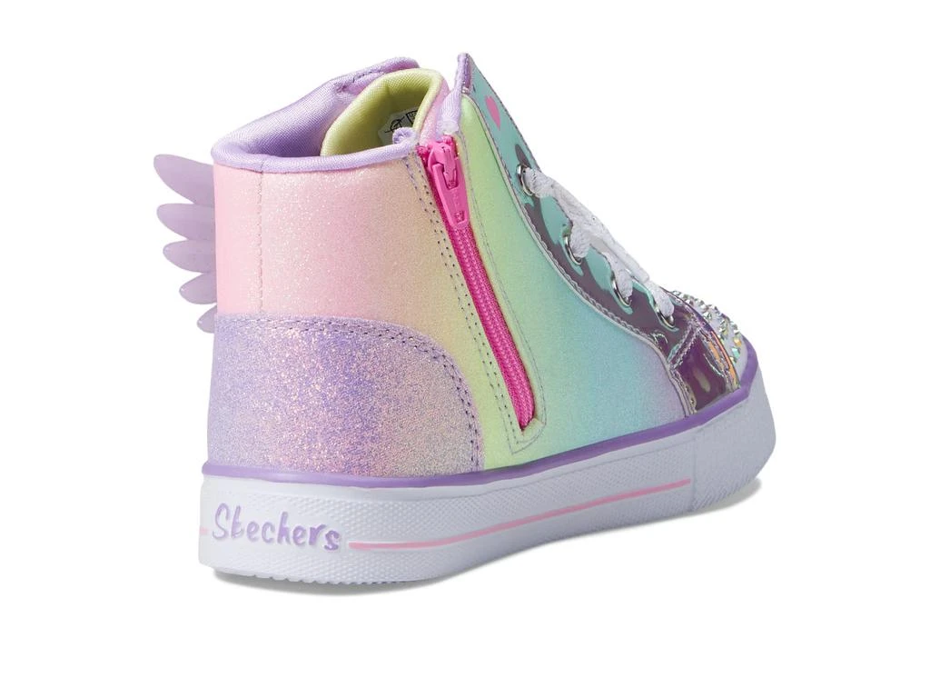 商品SKECHERS|Twinkle Toes - High-Top Shuffle Lite Unicorn Wings 314918N (Toddler/Little Kid),价格¥319,第5张图片详细描述