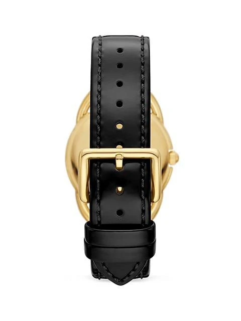 商品Tory Burch|The Miller Goldtone Stainless Steel & Leather Strap Watch,价格¥1407,第2张图片详细描述