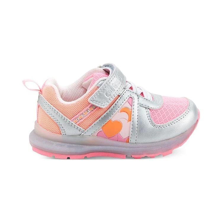 商品Carter's|女幼童/小童 Unison Light-Up Sneakers, Toddler Girls (4.5-10.5) & Little Girls (11-3),价格¥127,第3张图片详细描述