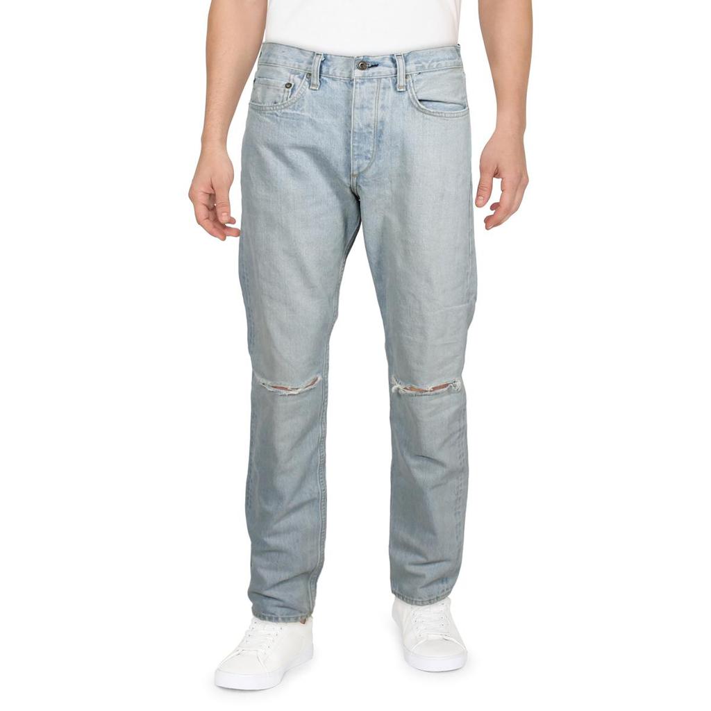 Rag & Bone Mens Fit 2 Light Wash Slim Fit Slim Jeans商品第1张图片规格展示