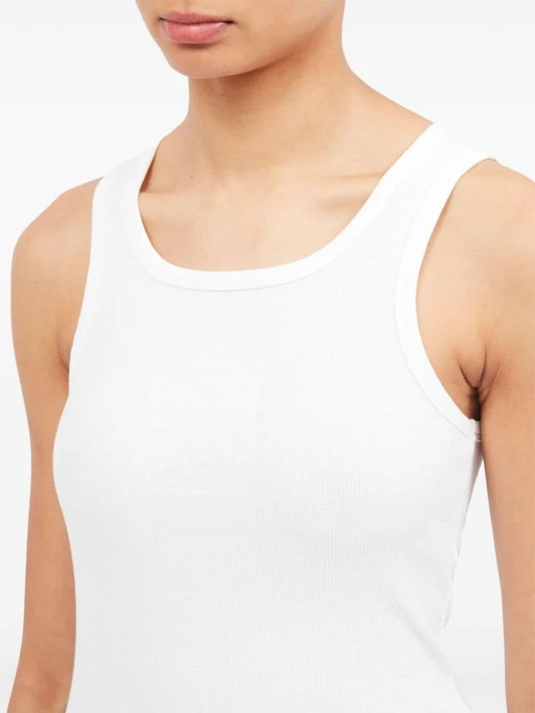 商品MM6|RIBBED COTTON TANK TOP,价格¥1461,第3张图片详细描述