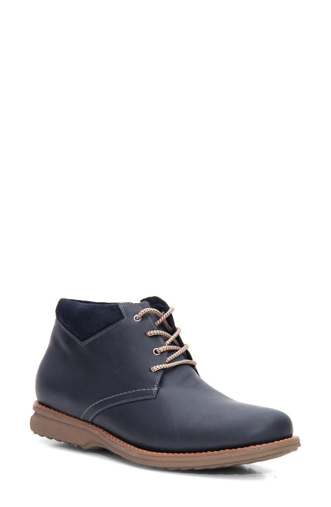 商品Sandro Moscoloni|Eyelet Plain Toe Leather Demi Boot,价格¥208,第1张图片