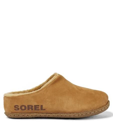 商品SOREL|Youth Lanner Ridge™ II suede slides,价格¥348,第4张图片详细描述