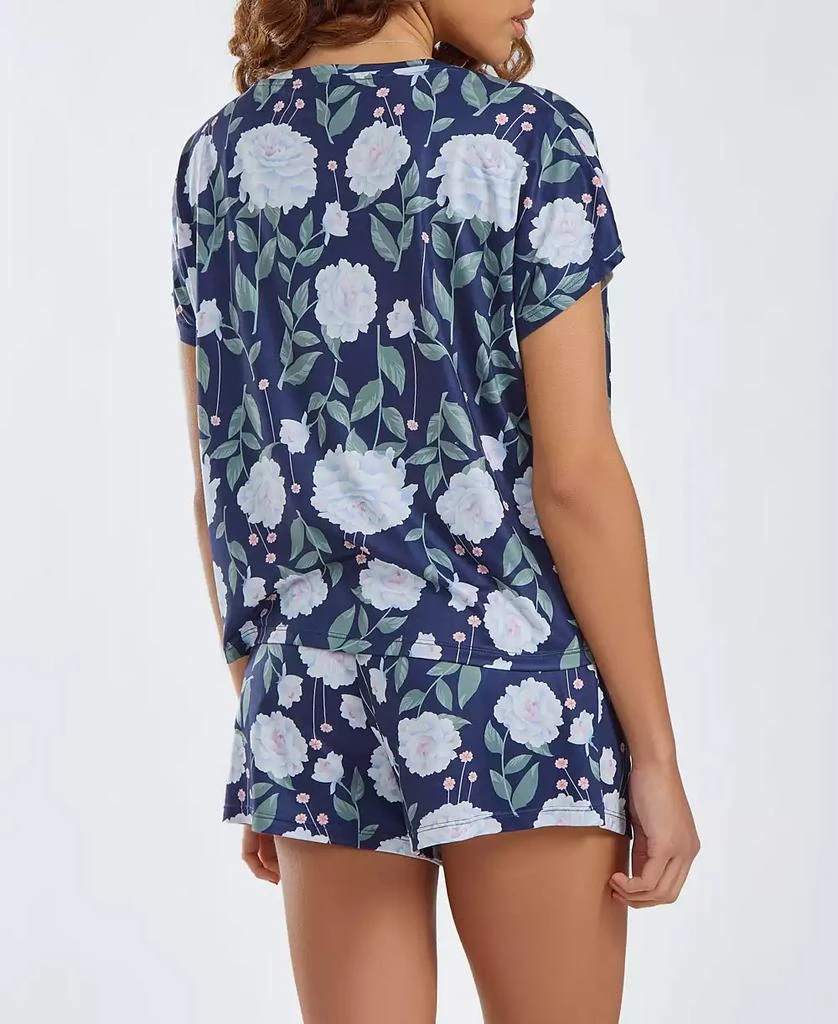 商品iCollection|Women's Ultra Soft 2 Piece Top and Shorts Pajama Set,价格¥361,第2张图片详细描述