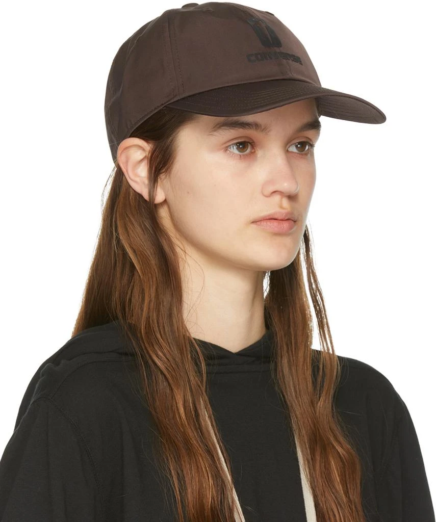 商品Rick Owens|Brown Converse Edition Logo Cap,价格¥230,第2张图片详细描述