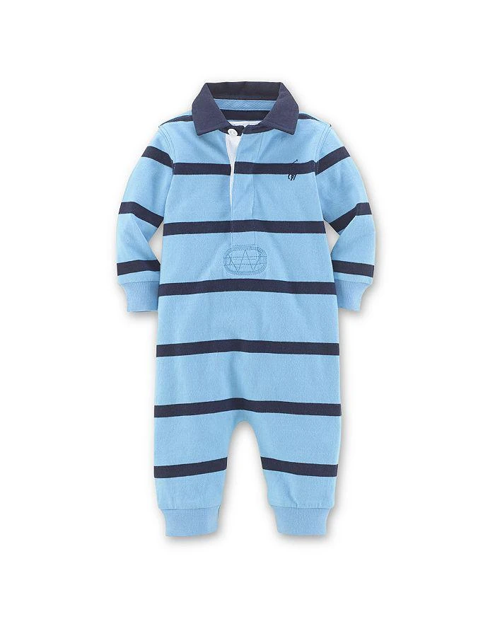 商品Ralph Lauren|Boys' Rugby Stripe Coverall - Baby,价格¥300,第1张图片