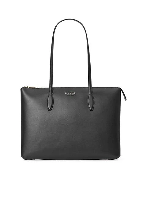商品Kate Spade|Aldy Large Leather Zip Tote,价格¥2469,第1张图片