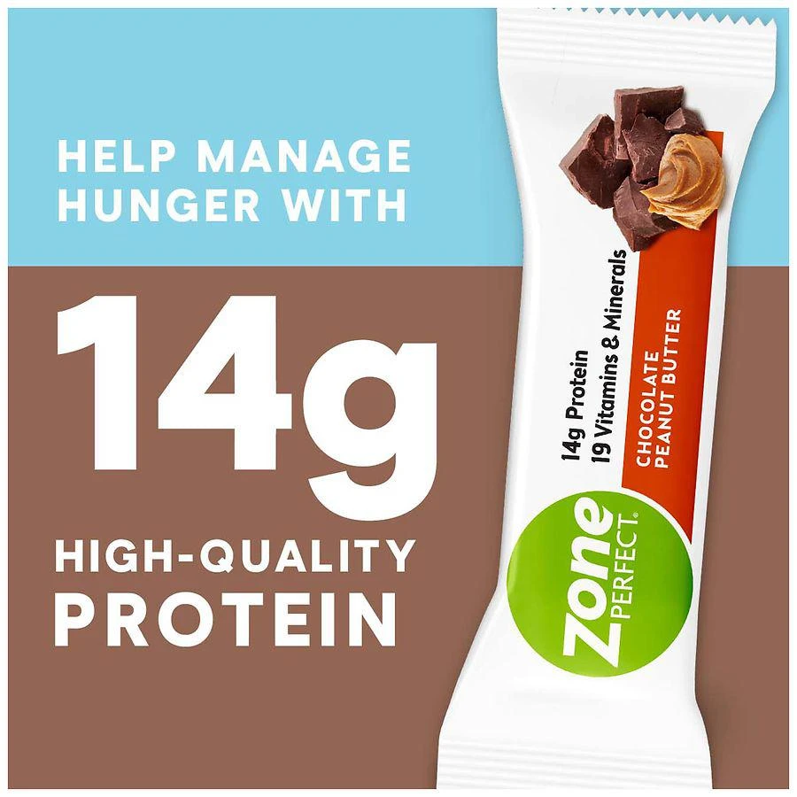 商品ZonePerfect|Protein Bar Chocolate Peanut Butter,价格¥15,第3张图片详细描述