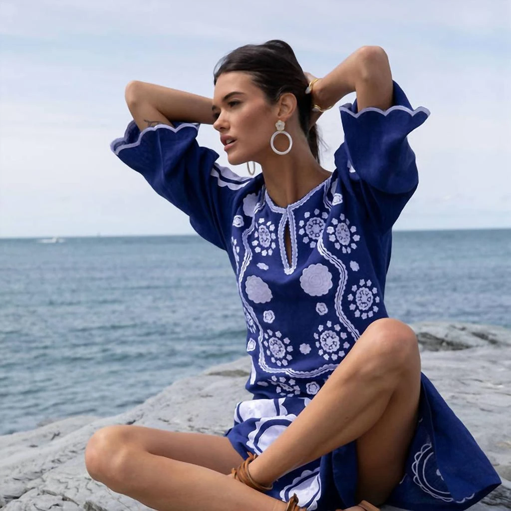 商品ASHA|Asha - Boboli Hoop Mop Earrings,价格¥1934,第3张图片详细描述