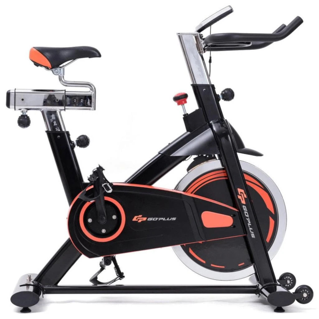 商品Hivvago|Indoor Fixed Aerobic Fitness Exercise Bicycle with Flywheel and LCD Display,价格¥2408,第3张图片详细描述