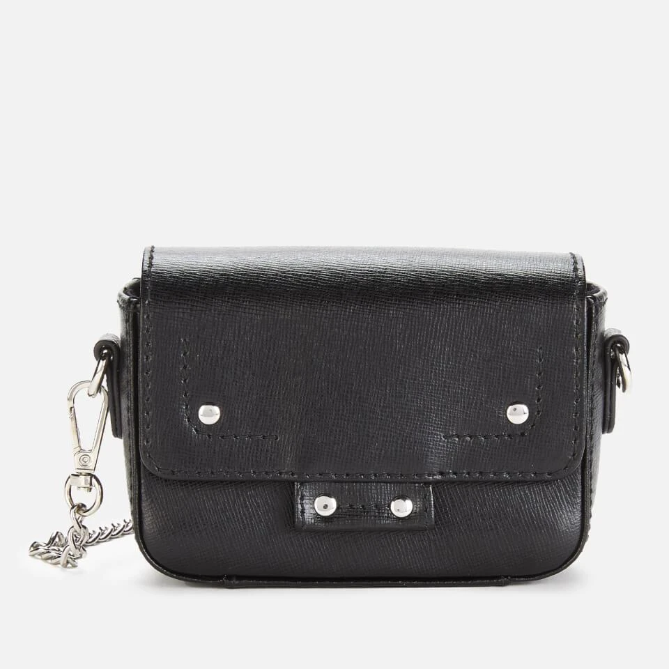 商品Nunoo|Núnoo Women's Mini Honey Florence LWG Leather Shoulder Bag - Black,价格¥102,第1张图片