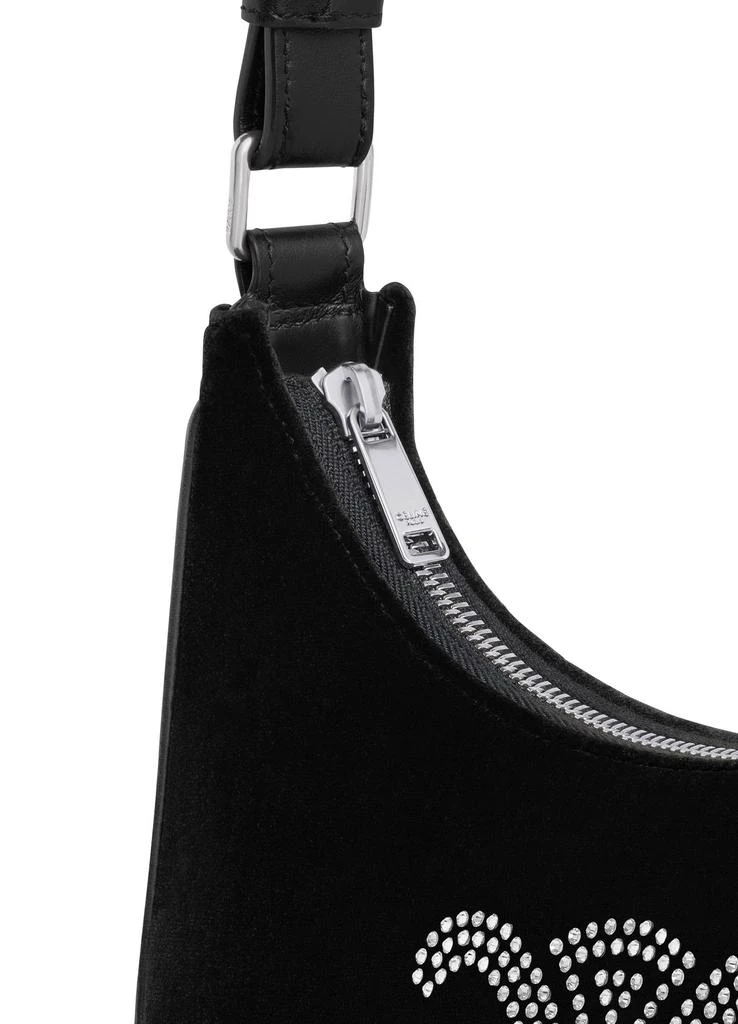 商品Celine|Ava Triomphe钻饰丝绒手袋,价格¥17212,第4张图片详细描述