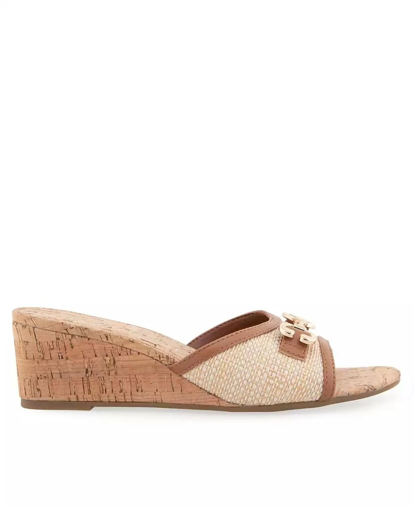 商品Aerosoles|Women's Wava Round Toe Wedge Sandals,价格¥416,第2张图片详细描述