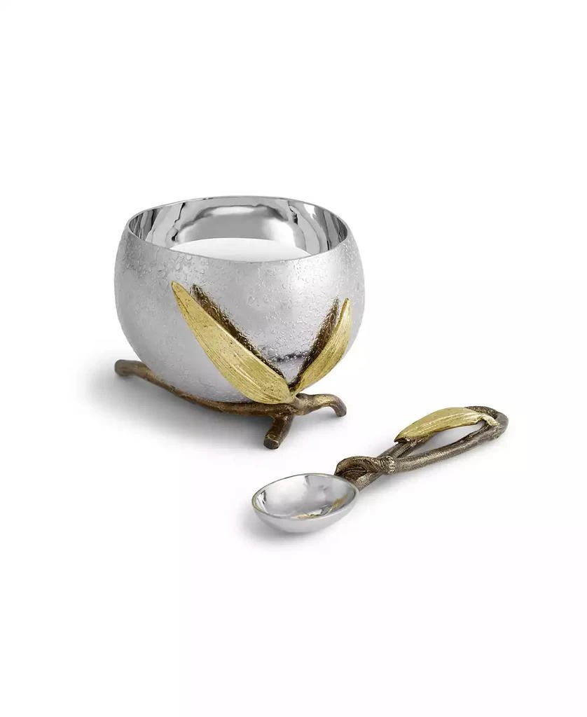 商品Michael Aram|Zen Garden Nut Bowl with Spoon,价格¥725,第3张图片详细描述