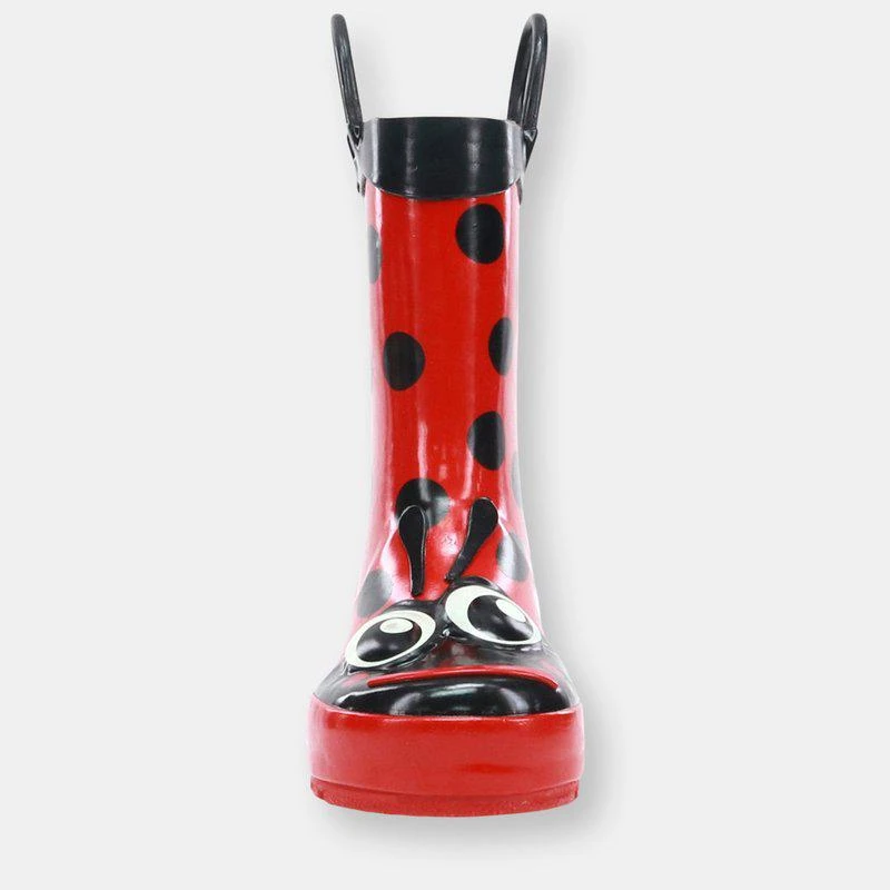 商品Western Chief|Kids Ladybug Rain Boots 5 TODDLER,价格¥265,第2张图片详细描述