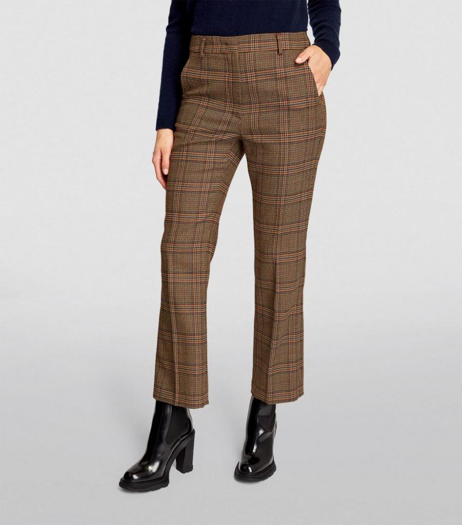 商品Weekend Max Mara|Check Tailored Trousers,价格¥1678,第5张图片详细描述