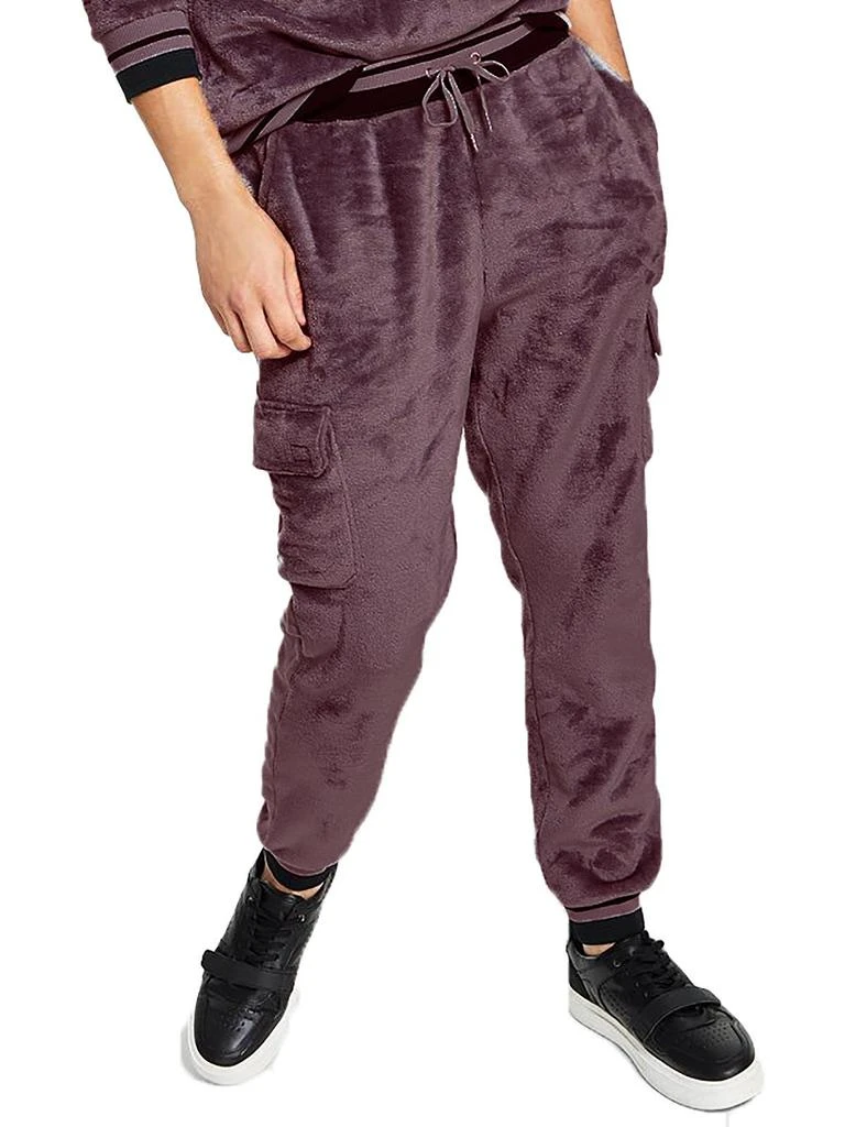 商品INC International|Mens Velour Comfy Jogger Pants,价格¥189,第1张图片