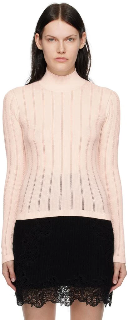 商品See by Chloé|Pink High-Neck Blouse,价格¥1760,第1张图片