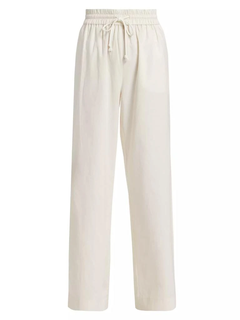 商品FRAME|Linen-Blend Lounge Pants,价格¥1563,第1张图片