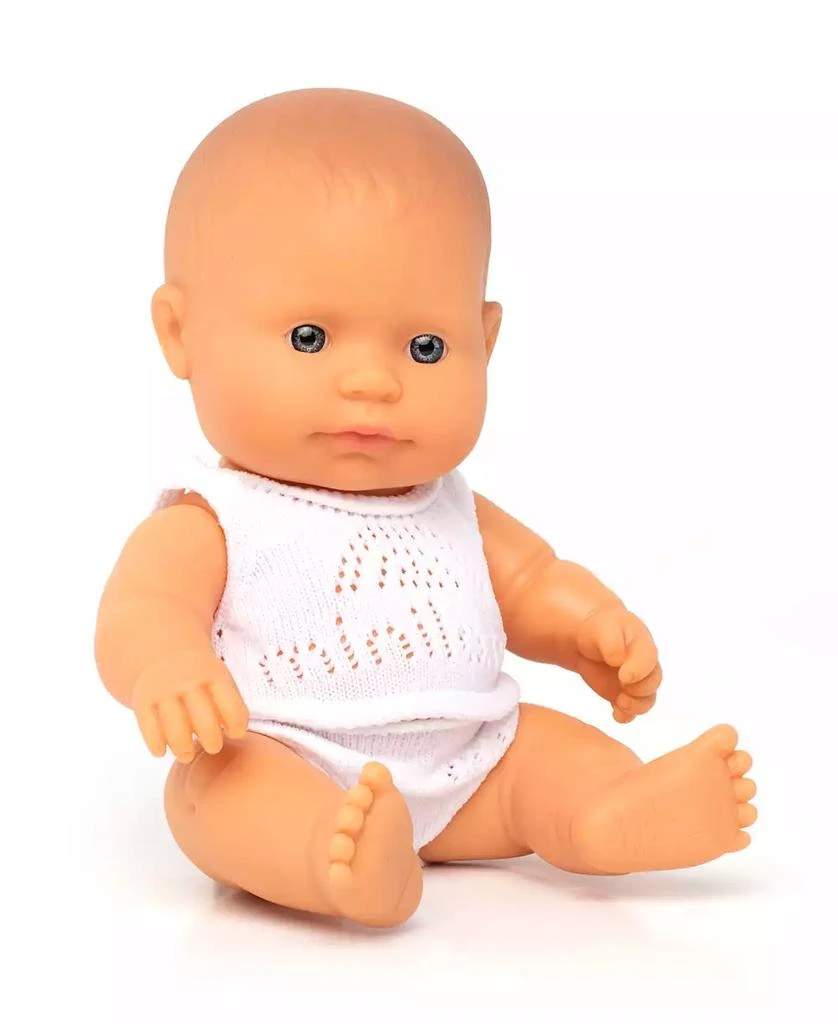 商品MINILAND|8.75" Newborn Baby Doll Caucasian Girl Set, 3 Piece,价格¥210,第1张图片