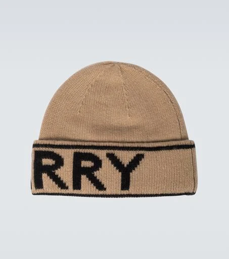 商品Burberry|Logo intarsia cashmere beanie,价格¥1939,第4张图片详细描述