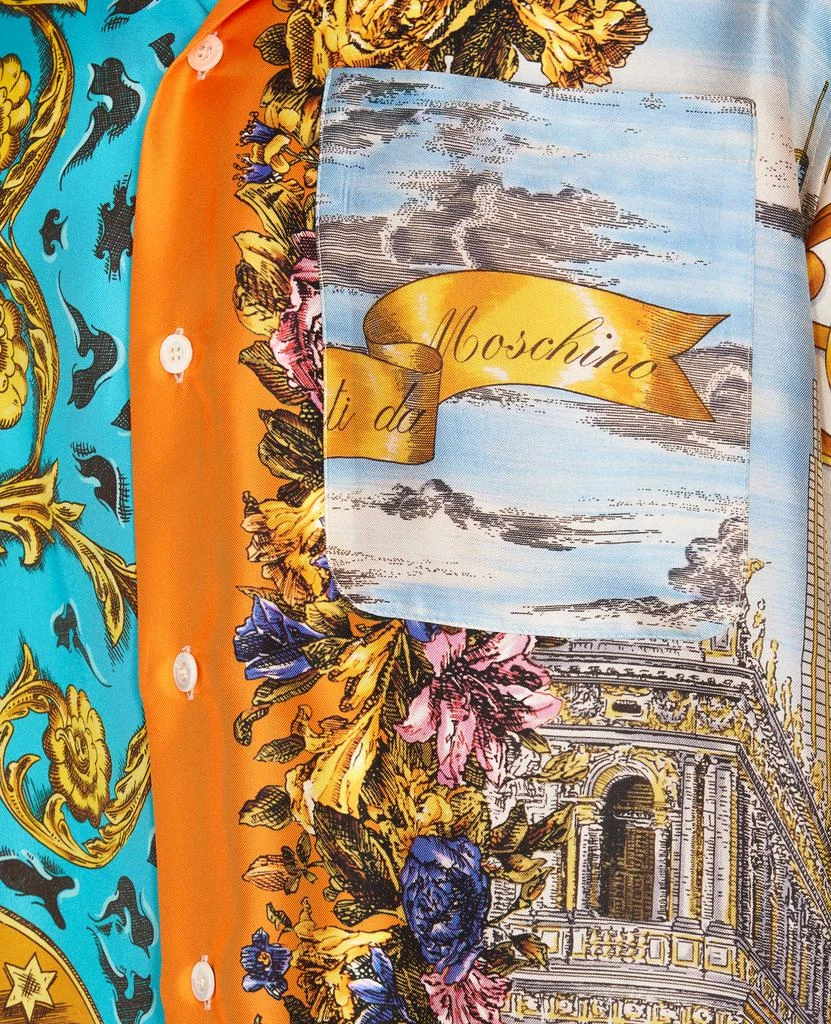 商品Moschino|Scarf Print Shirt,价格¥6848,第3张图片详细描述