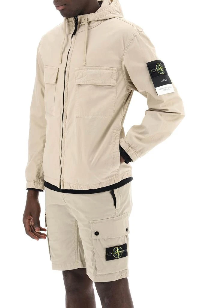 商品Stone Island|supima cotton twill stretch-tc jacket,价格¥2248,第4张图片详细描述