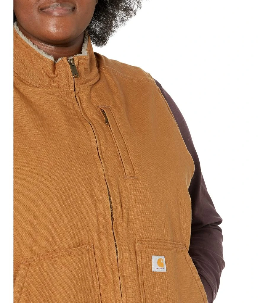 商品Carhartt|Plus Size OV277 Sherpa Lined Mock Neck Vest,价格¥600,第3张图片详细描述