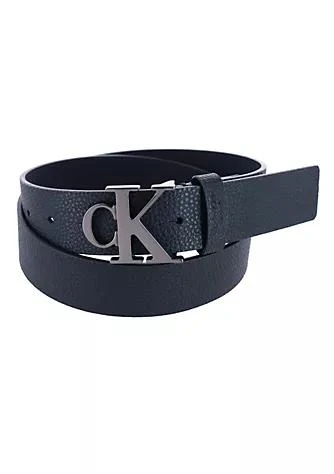 商品Calvin Klein|Klein Mens Monogram Buckle Belt,价格¥318,第1张图片详细描述