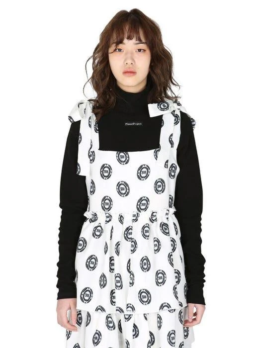 商品PLZPROJECT|Chip Pattern Frill Dress,价格¥1584,第3张图片详细描述