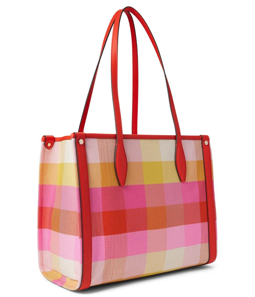 商品Kate Spade|Market Madras Woven Fabric Medium Tote,价格¥834,第2张图片详细描述