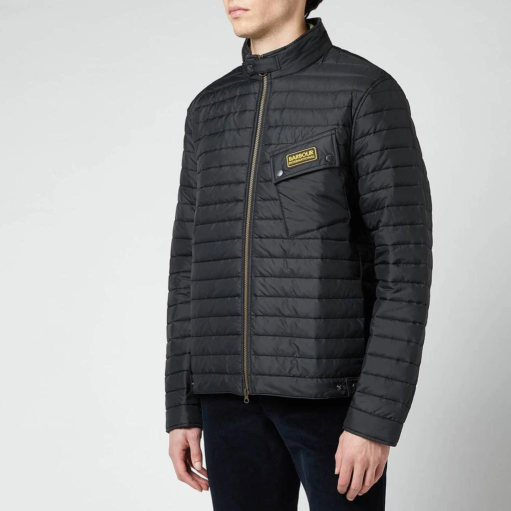 商品Barbour|Barbour International Men's Path Quilted Jacket - Black,价格¥609,第1张图片