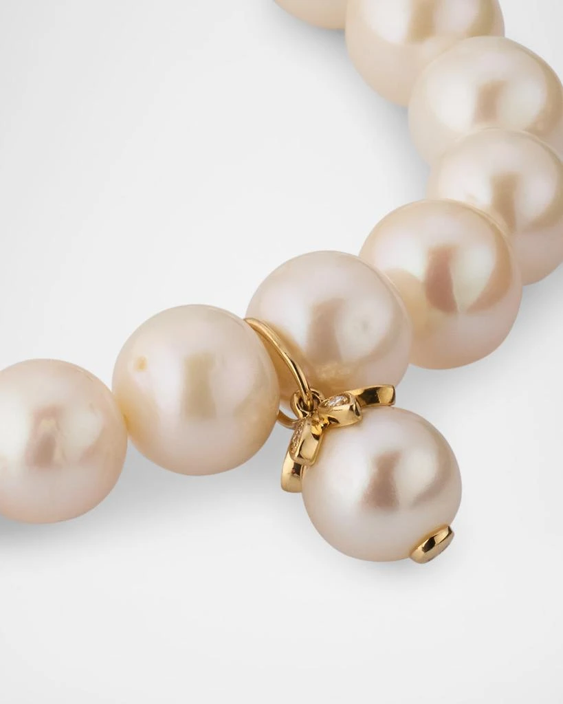 商品Sydney Evan|Marquise Eye Bead Charm on Freshwater Pearl Bead Bracelet,价格¥6087,第3张图片详细描述