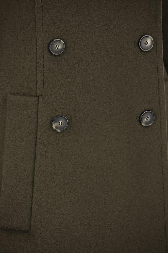 SPORTMAX CACO - Double-breasted wool coat商品第4张图片规格展示