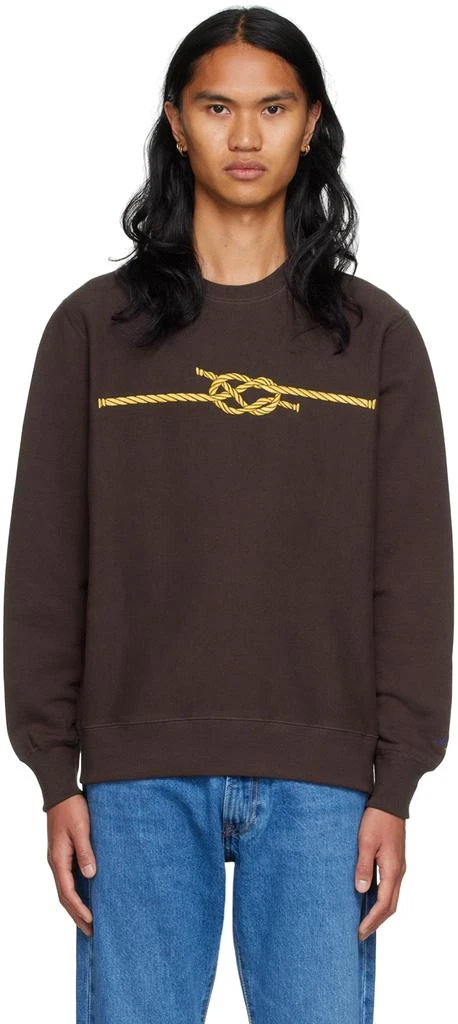 商品Noah|Brown Knot Sweatshirt,价格¥555,第1张图片