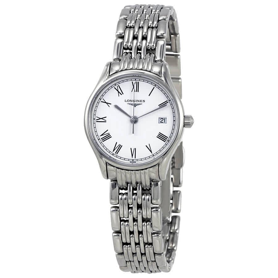 Longines Lyre White Dial Ladies Steel Watch L4.259.4.11.6商品第1张图片规格展示