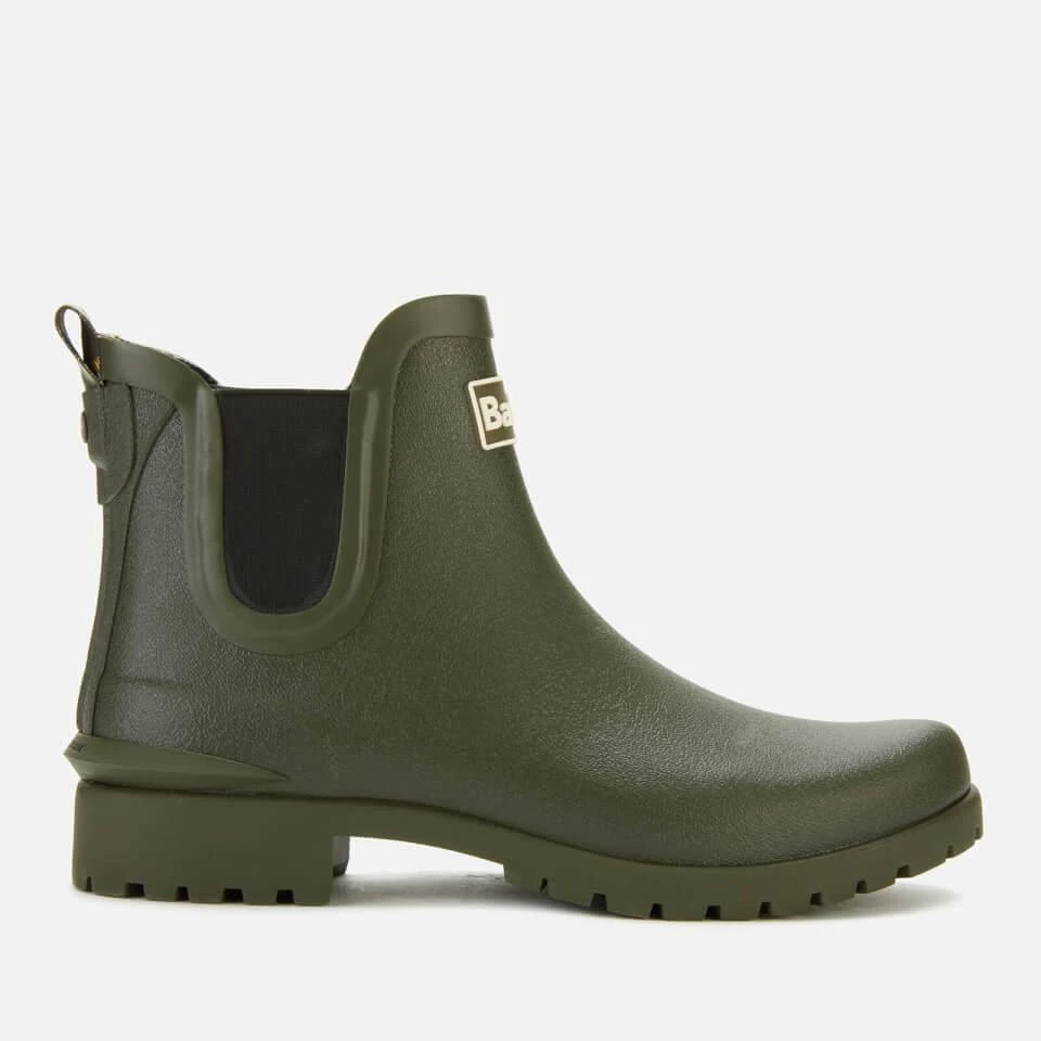 商品Barbour|BARBOUR WOMEN'S WILTON CHELSEA WELLIES - OLIVE,价格¥542,第1张图片