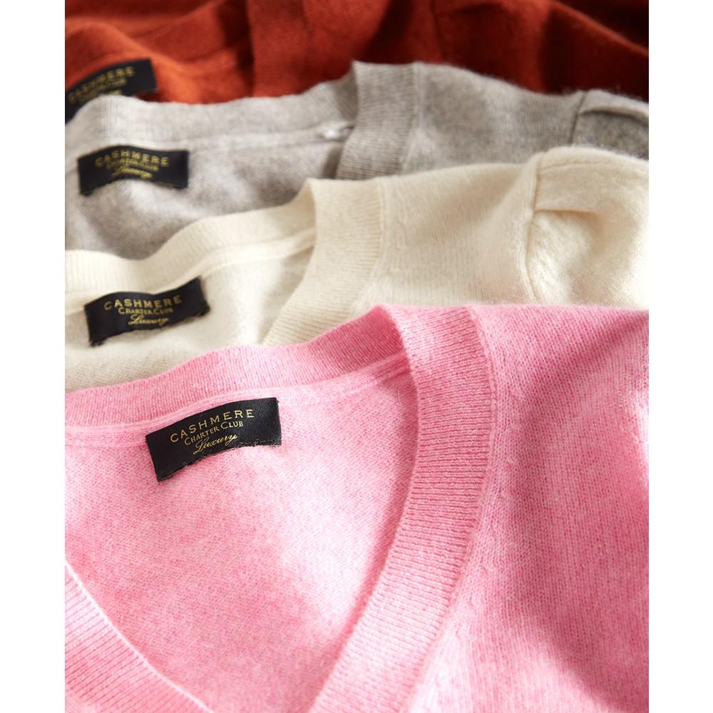 Women's 100% Cashmere Sweater, Created for Macy's商品第5张图片规格展示