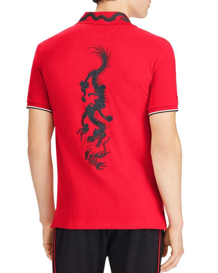 商品Ralph Lauren|Custom Slim Fit Mesh Short Sleeve Polo Shirt,价格¥590,第2张图片详细描述