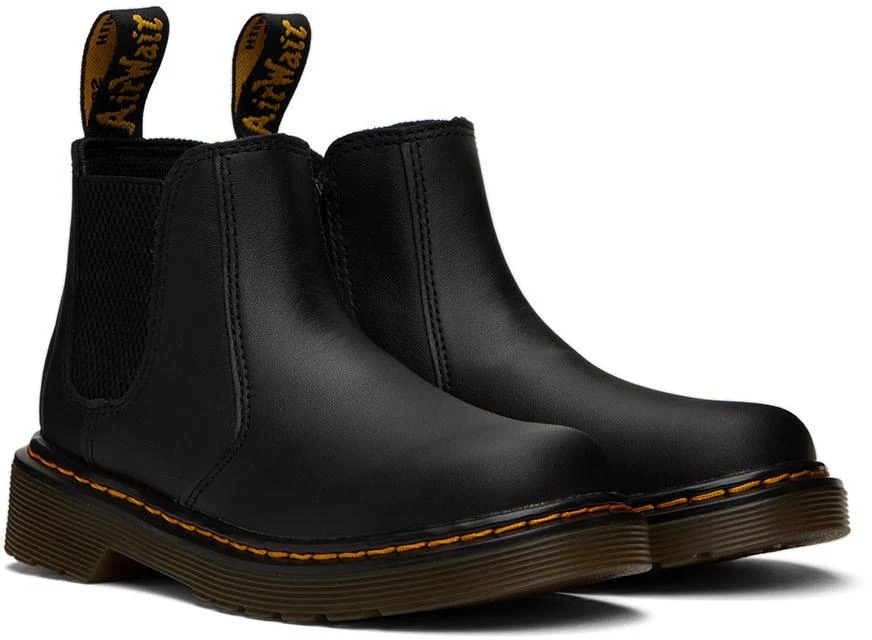 商品Dr. Martens|Kids Black 2976 Big Kids Chelsea Boots,价格¥346,第4张图片详细描述