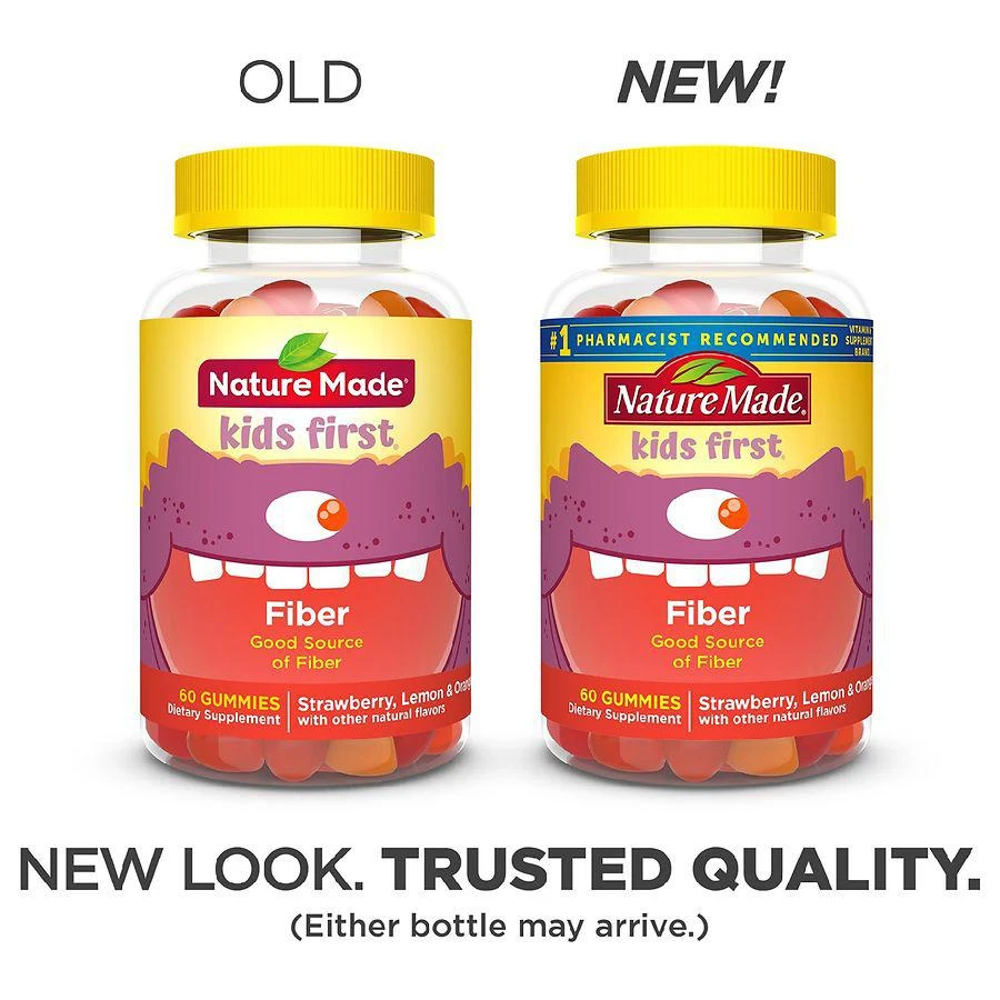 商品Nature Made|Kids First Fiber Gummies Assorted Fruit Flavors,价格¥108,第5张图片详细描述