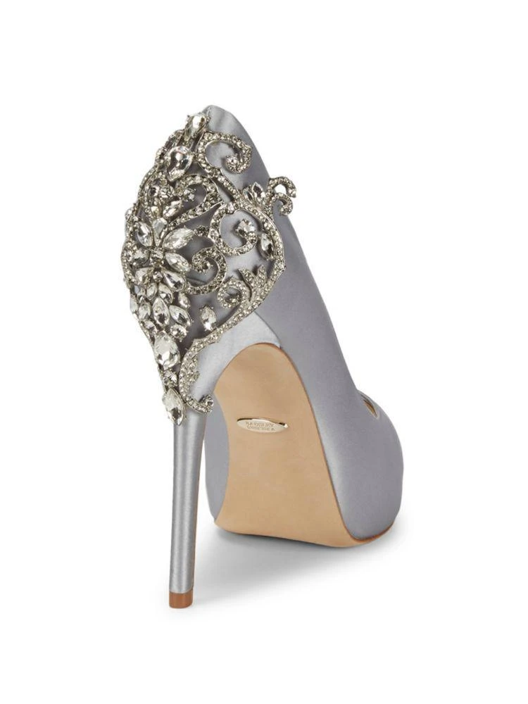 商品Badgley Mischka|Karolina 镶钻装饰高跟鞋,价格¥792,第2张图片详细描述