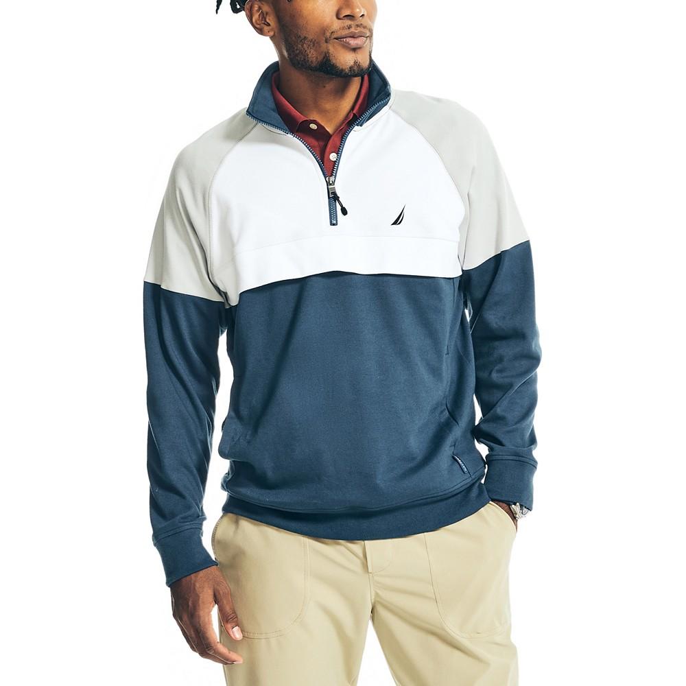 Men's Navtech Performance Quarter-Zip Pullover Sweatshirt商品第1张图片规格展示