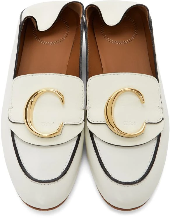 White Shiny Loafers 商品