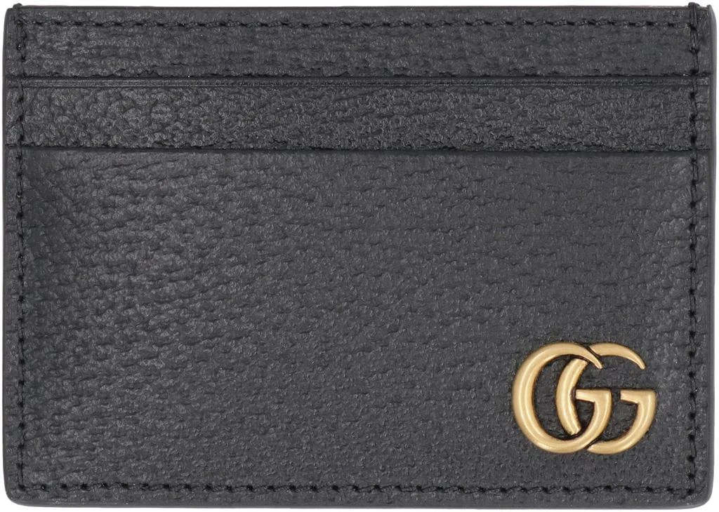 商品Gucci|Gucci Gg Marmont Leather Card Holder,价格¥2540,第2张图片详细描述