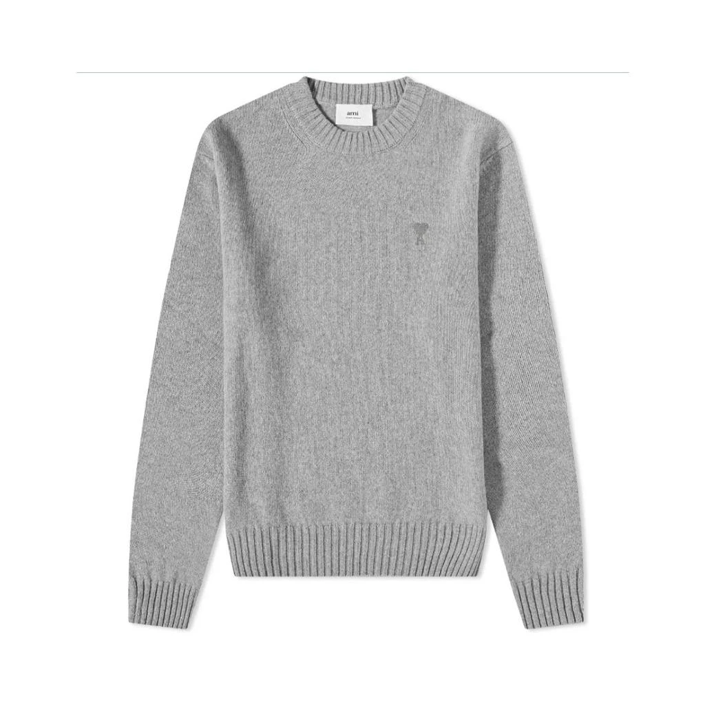 商品AMI|Tonal small heart Crew Knit,价格¥3571,第1张图片