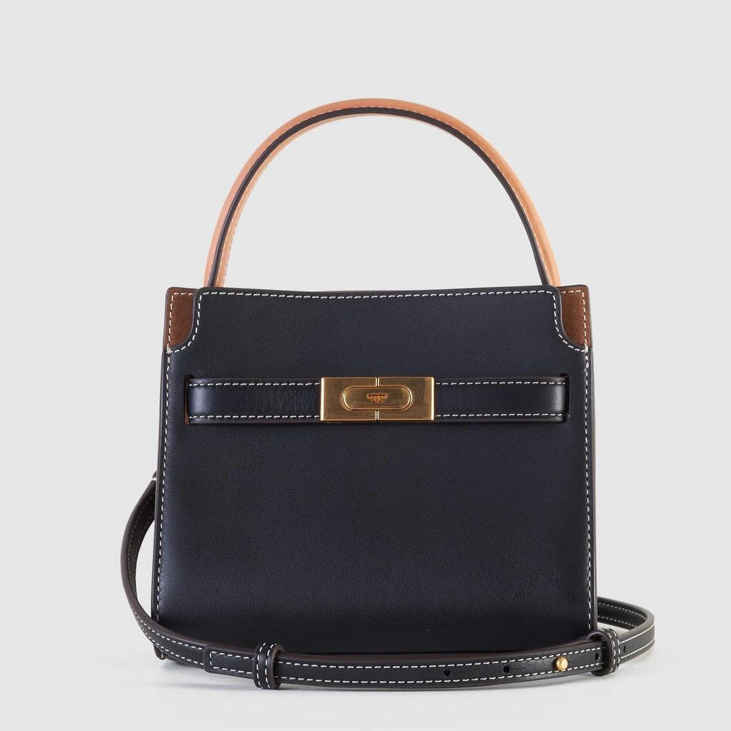 商品Tory Burch|Tory Burch Women's Lee Radziwill Black Shoulder Bag,价格¥3544,第1张图片