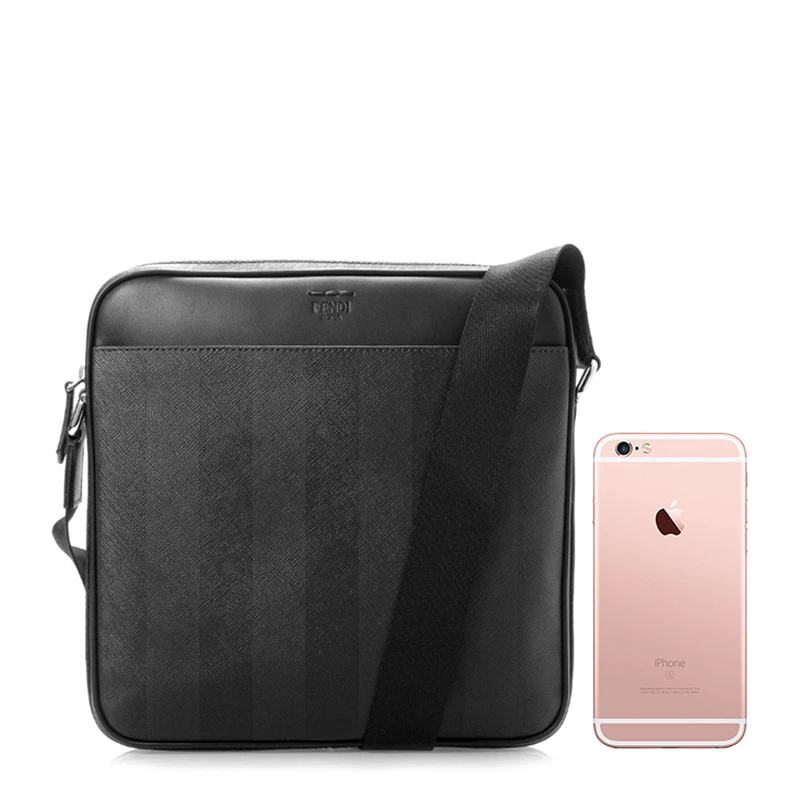 FENDI 男士黑色斜挎包 7VA338-P63-F0HD2 商品