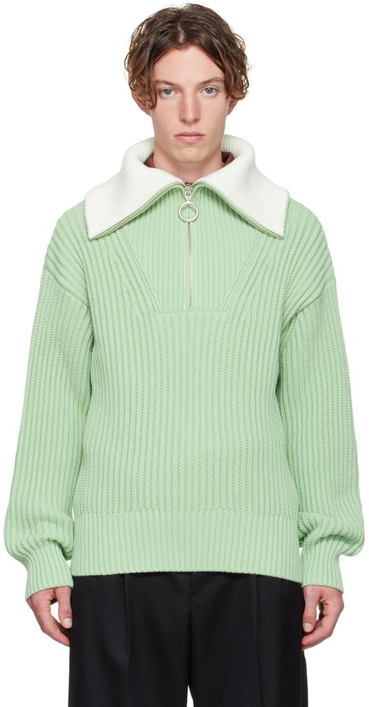 Green Ami De Cœur Sweater商品第1张图片规格展示